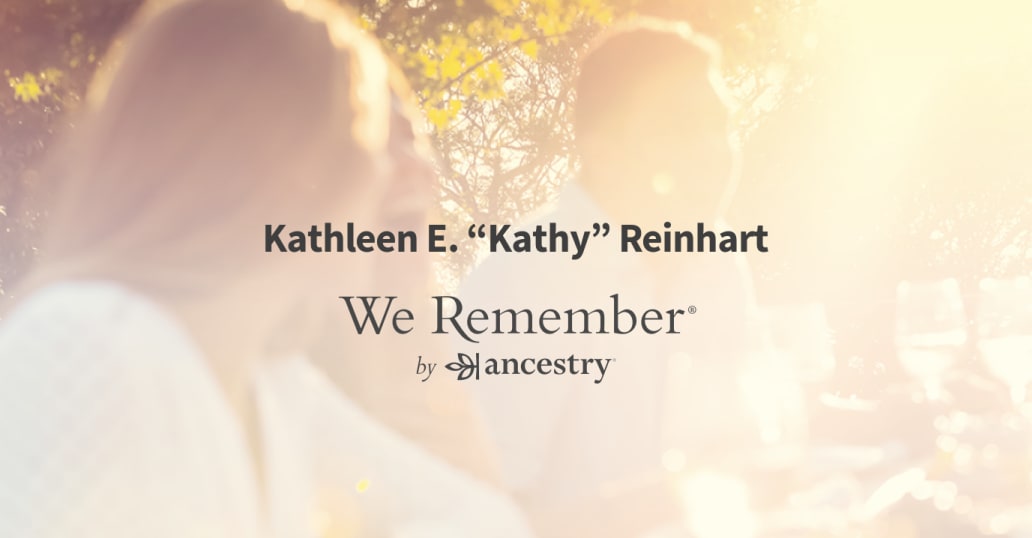 Kathleen E. “Kathy” Reinhart (-2025) | Obituary